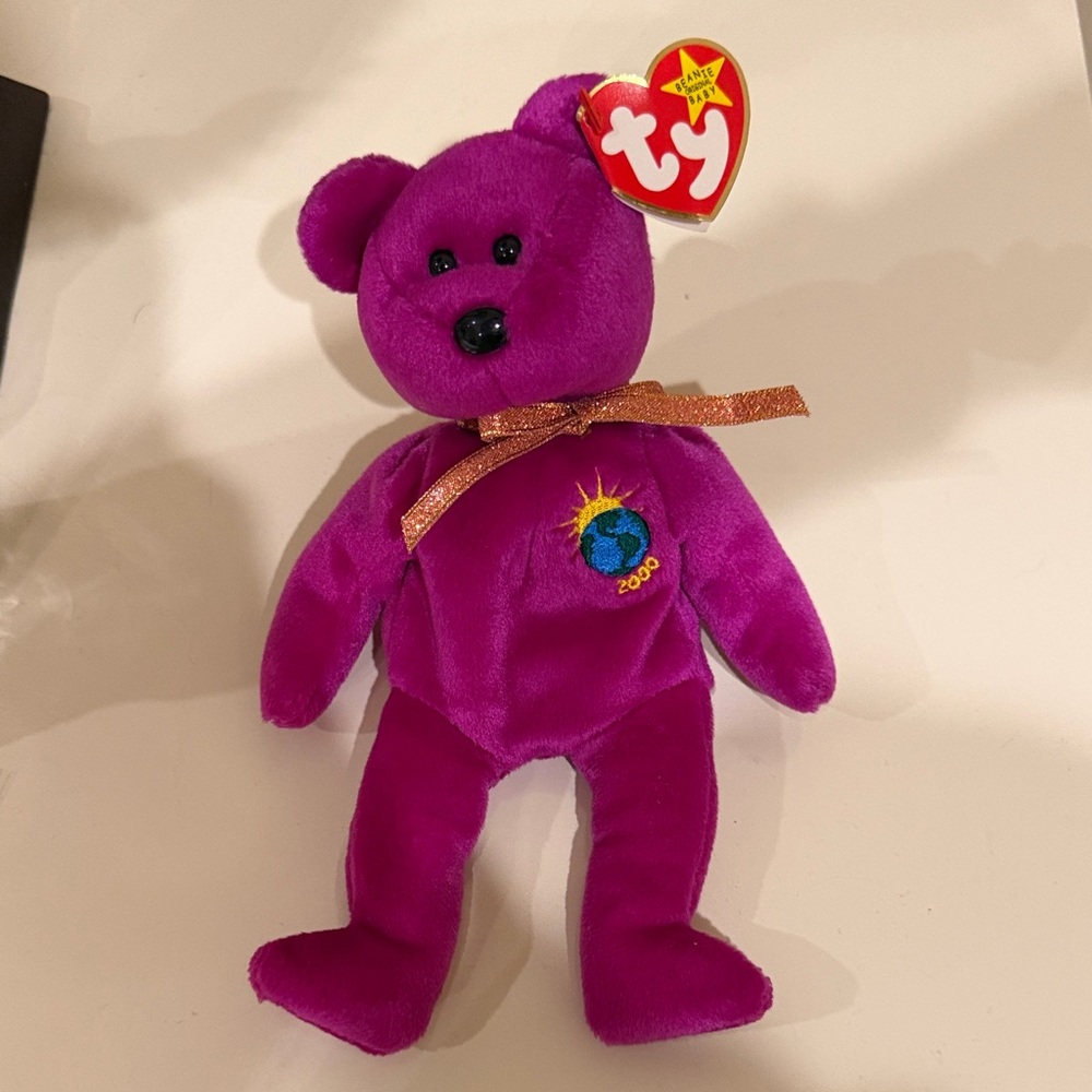 Millennium Beanie Baby with multiple tag errors *rare*